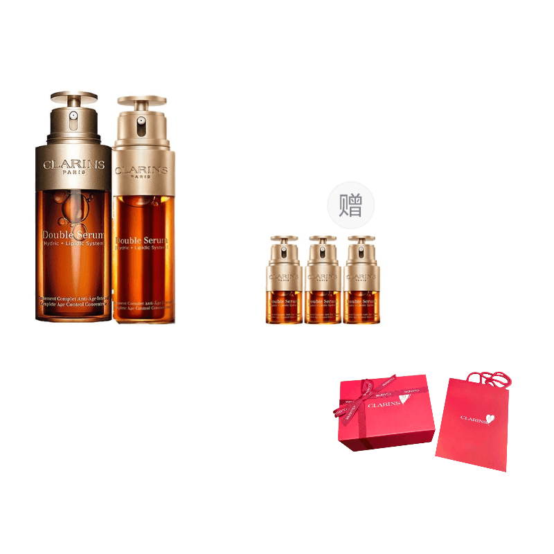 Сыворотка против морщин Clarins double serum - Boxette Shop